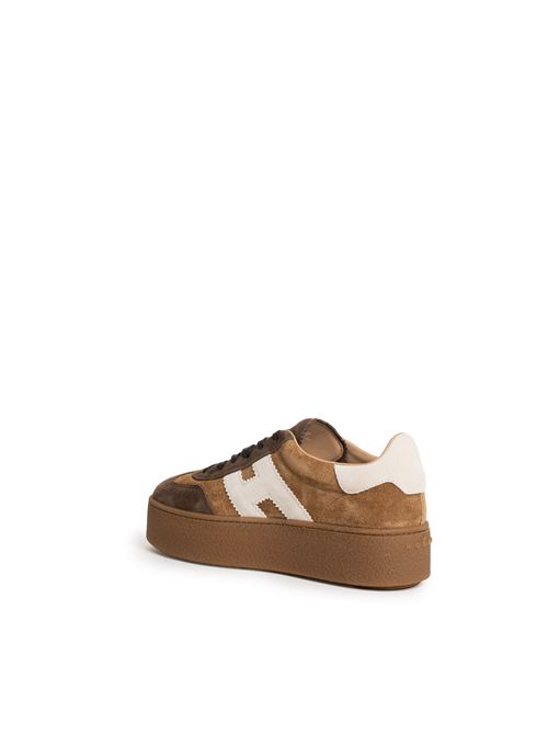 Sneakers Cool in suede Marrone HOGAN | HXW6980FB6T TQ70MB7